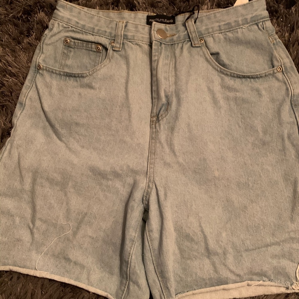 High waisted mom shorts
